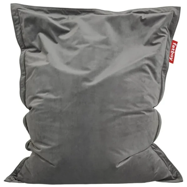 Fatboy Original Slim Velvet Recycled sittsäck, taupe