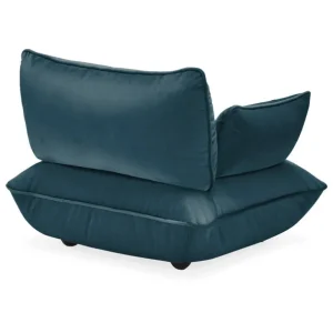 Fatboy Sumo Loveseat fåtölj, Velvet Recycled petrol