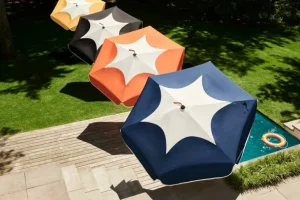 Fatboy Sunshady parasoll, 300 cm, pumpaorange