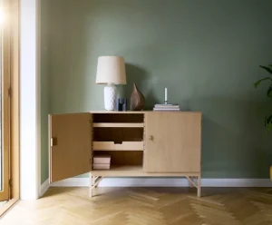 FDB Møbler A232 sideboard, lackad ek