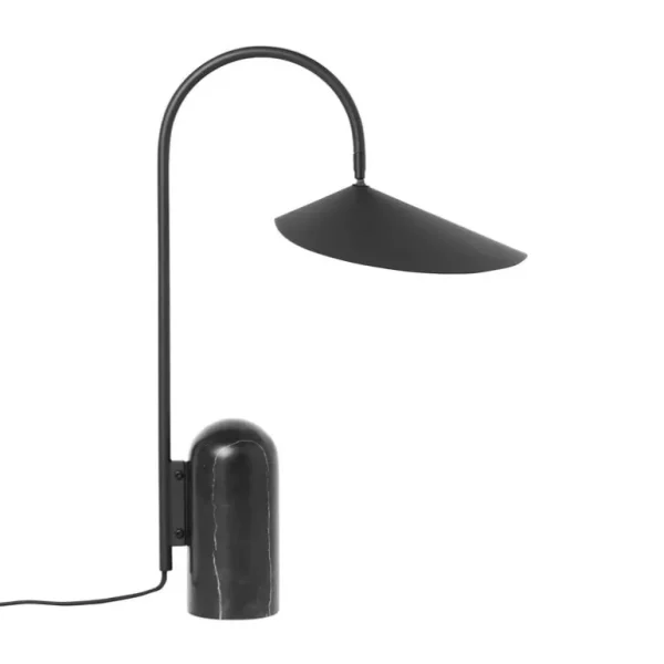 ferm LIVING Arum bordslampa, svart