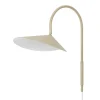 ferm LIVING Arum vägglampa med snurrfunktion, kashmir