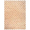 ferm LIVING Check Wool Jute matta, 200 x 300 cm, naturvit - natur