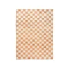 ferm LIVING Check Wool Jute matta, 140 x 200 cm, naturvit - natur