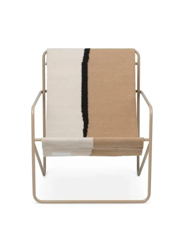 ferm LIVING Desert fåtölj, cashmere - soil