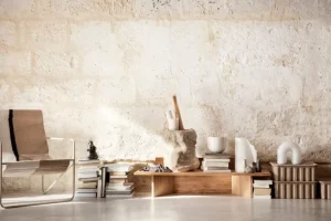 ferm LIVING Desert fåtölj, cashmere - soil