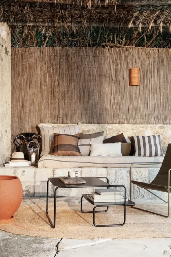ferm LIVING Desert kudde, vit
