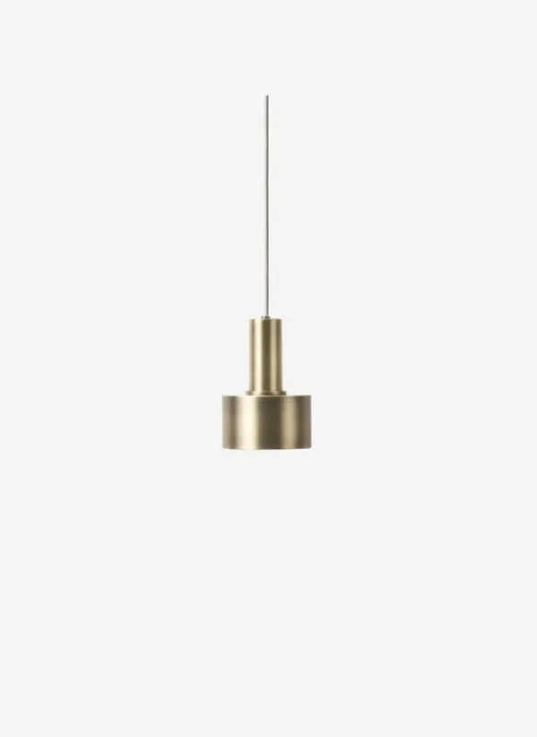 ferm LIVING Disc lampskärm, mässing