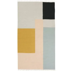 Barn ferm LIVING Kelimmatta, Squares, 80 x 140 cm