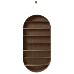 Barn ferm LIVING Oval soffbord, 110 cm, rökt ek