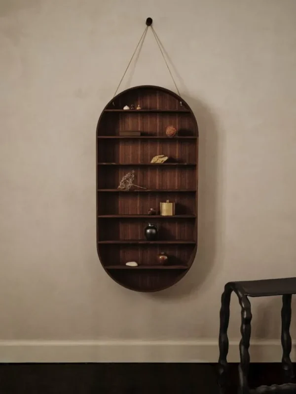 Barn ferm LIVING Oval soffbord, 110 cm, rökt ek