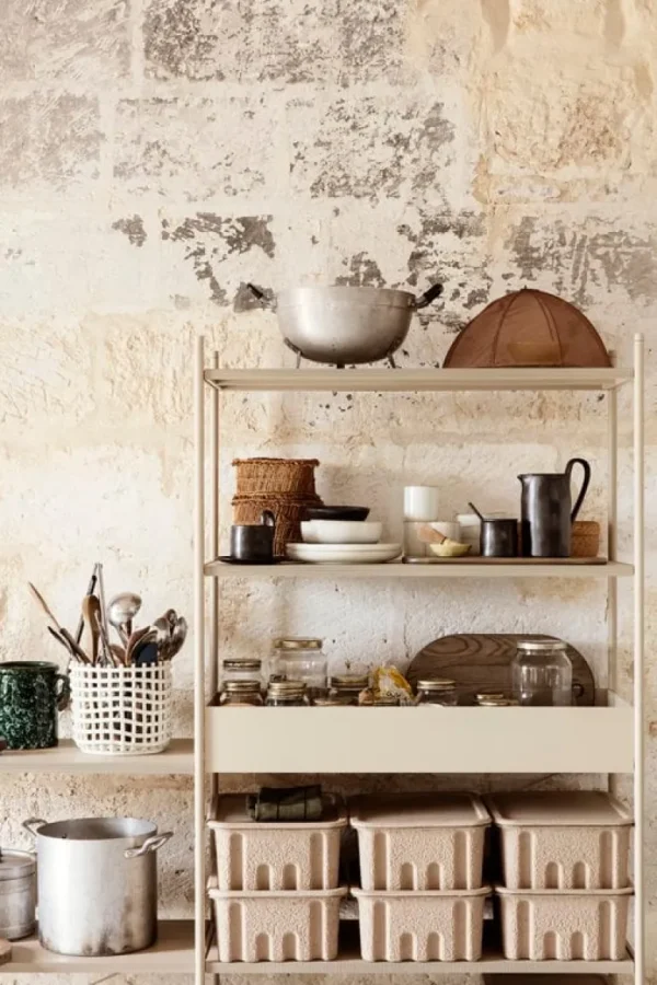 ferm LIVING Paper pulp förvaringslåda, 2 st