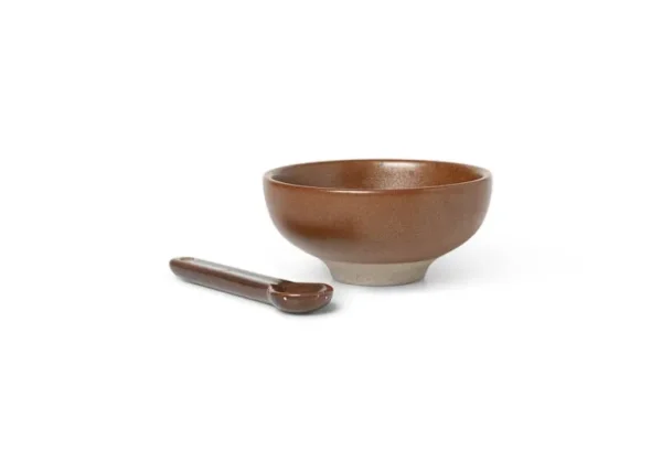 ferm LIVING Petite saltset, choklad