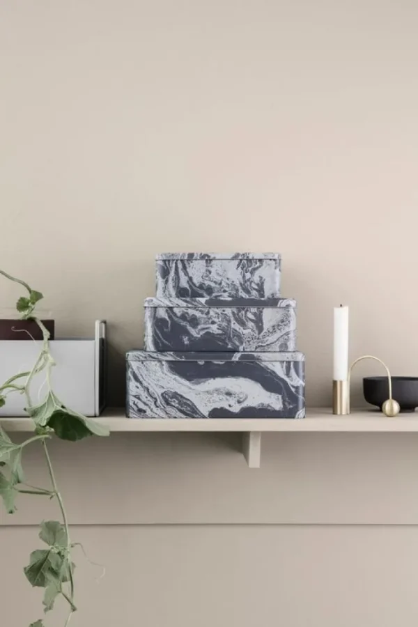 ferm LIVING Plant Box, liten, ljusgrå