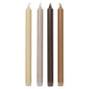 ferm LIVING Pure ljus, 4-pack, calm