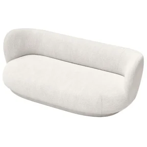 ferm LIVING Rico Lounger soffa, off-white bouclé