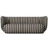 ferm LIVING Rico 3-sitssoffa, sand - svart, Louisiana