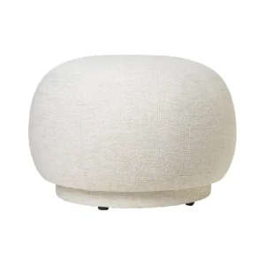 ferm LIVING Rico sittpuff/fotpall, naturvit bouclé