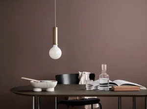 ferm LIVING Ripple glas, 4-pack, ofärgad