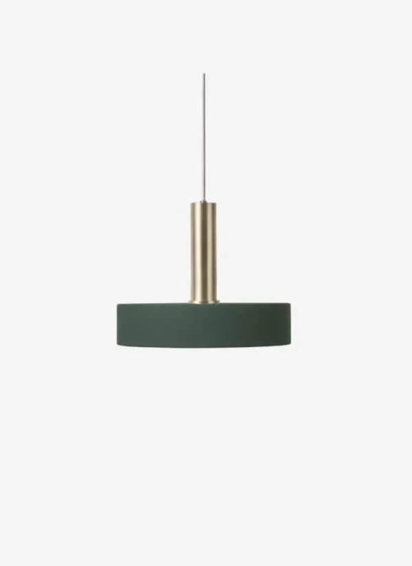 ferm LIVING Socket Pendant High, mässing