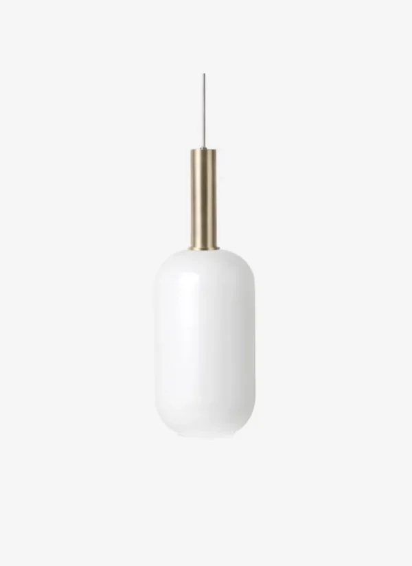 ferm LIVING Socket Pendant High, mässing