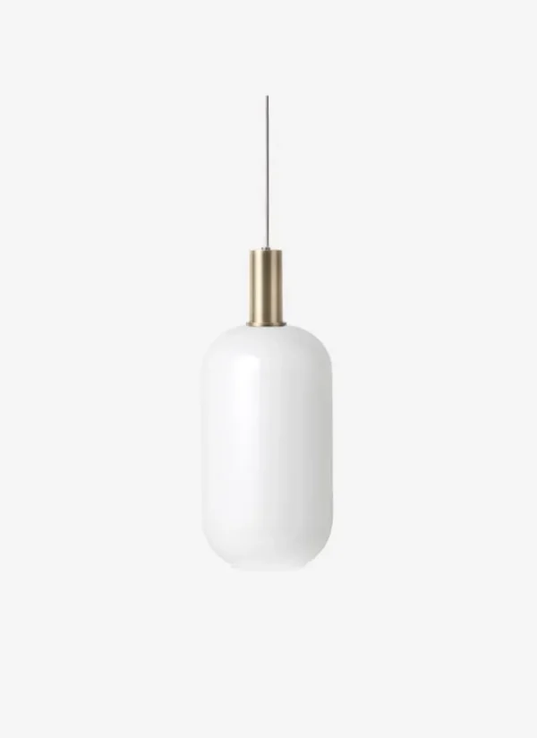 ferm LIVING Socket Pendant Low, mässing