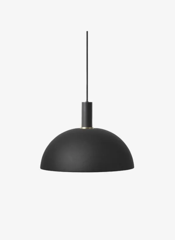 ferm LIVING Socket Pendant Low, svart