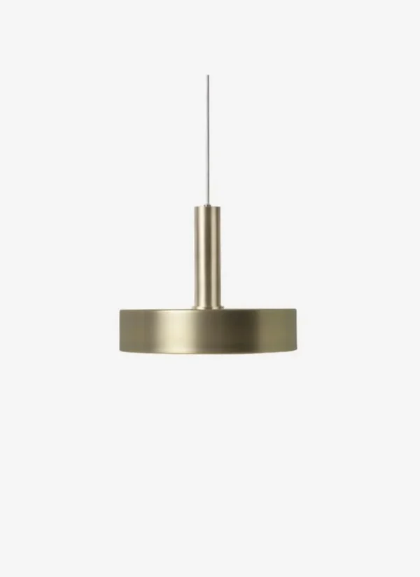 ferm LIVING Socket Pendant High, mässing