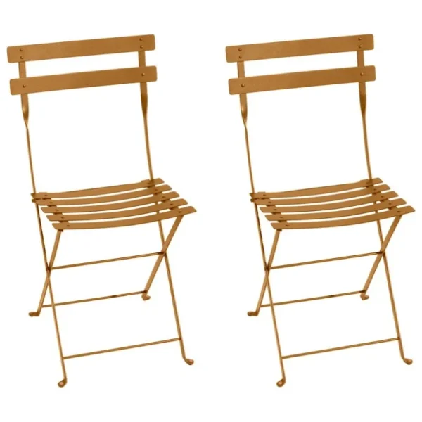 Fermob Bistro Metal stol, 2 st., pepparkaka