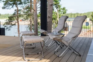 Fiam Fiesta Soft Outdoor fåtölj, aluminium - beige