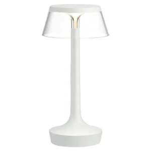 Flos Bon Jour Unplugged bordslampa, vit - klar