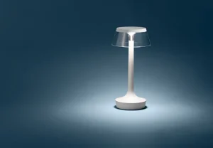 Flos Bon Jour Unplugged bordslampa, vit - klar