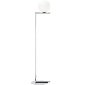 Flos IC F1 golvlampa, krom