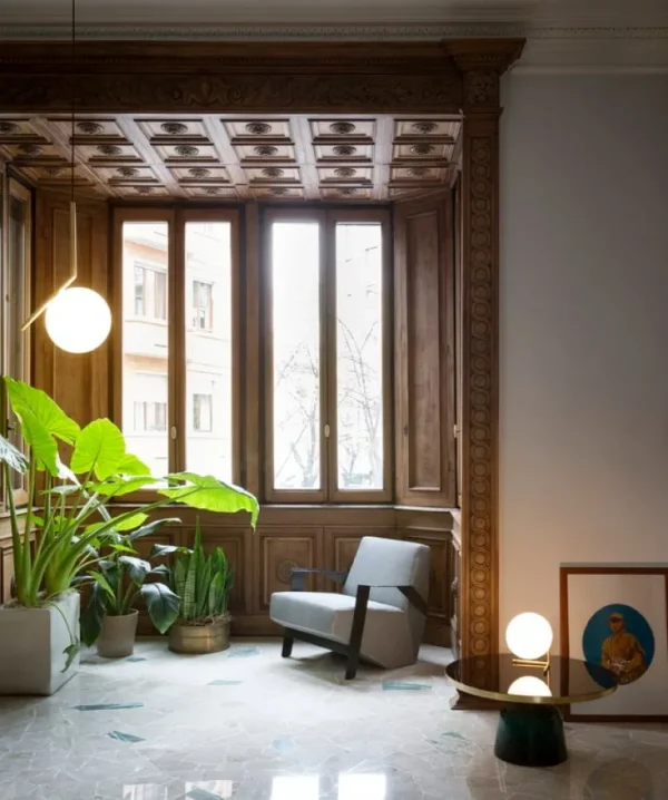 Flos IC S2 pendellampa, mässing