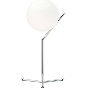 Flos IC T1 hög bordslampa, krom