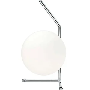 Flos IC T1 låg bordslampa, krom