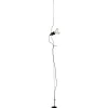 Flos Parentesi golvlampa, vit, dimbar