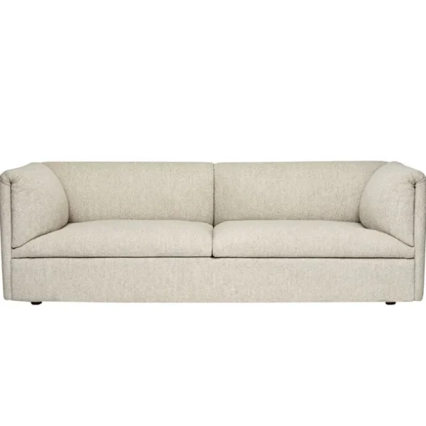 Fogia Retreat soffa, lackerad ek - beige Barnum Sand 02