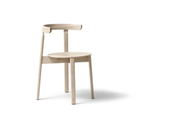 Form & Refine Lunar stol, vitoljad ek