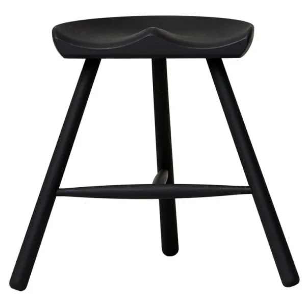 Form & Refine Shoemaker Chair No. 49 pall, svart bok