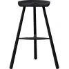 Form & Refine Shoemaker Chair No. 78 barstol, svart bok