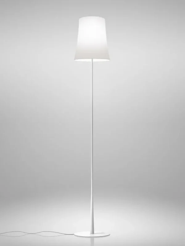 Foscarini Birdie Easy golvlampa, vit