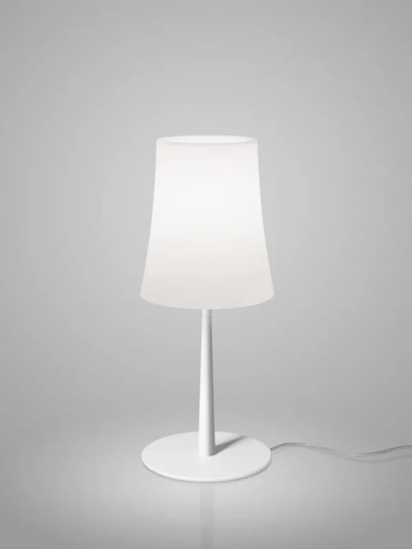Barn Foscarini Birdie Easy Grande bordslampa, vit