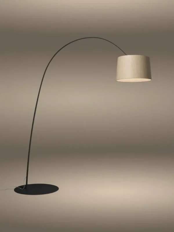 Foscarini Twiggy Wood golvlampa, svart