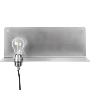 Frama 90° vägglampa, rostfritt stål