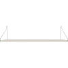 Frama D20 hylla, 80 cm, varmvitt stål