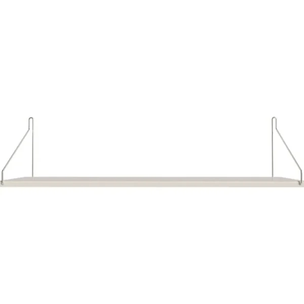 Frama D20 hylla, 80 cm, varmvitt stål