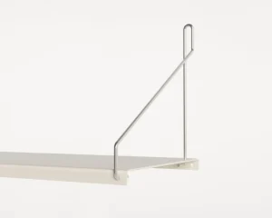 Frama D27 hylla, 60 cm, varmvitt stål