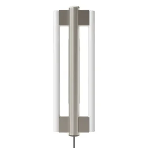 Frama Eiffel Double vägglampa, 50 cm, rostfritt stål