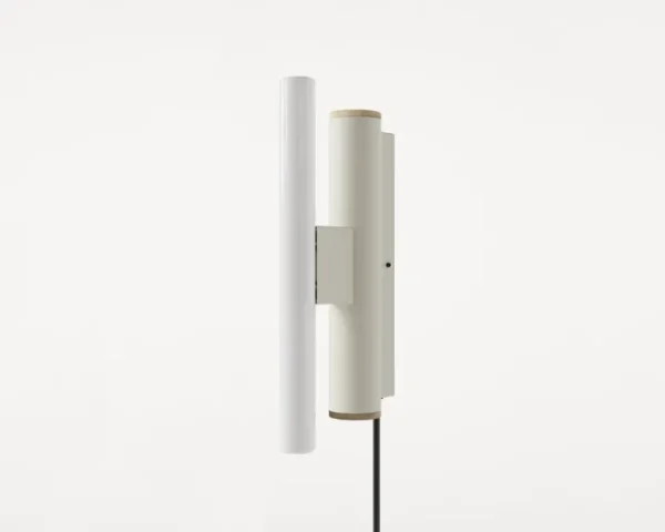 Frama Eiffel Single vägglampa, 30 cm, gräddvit